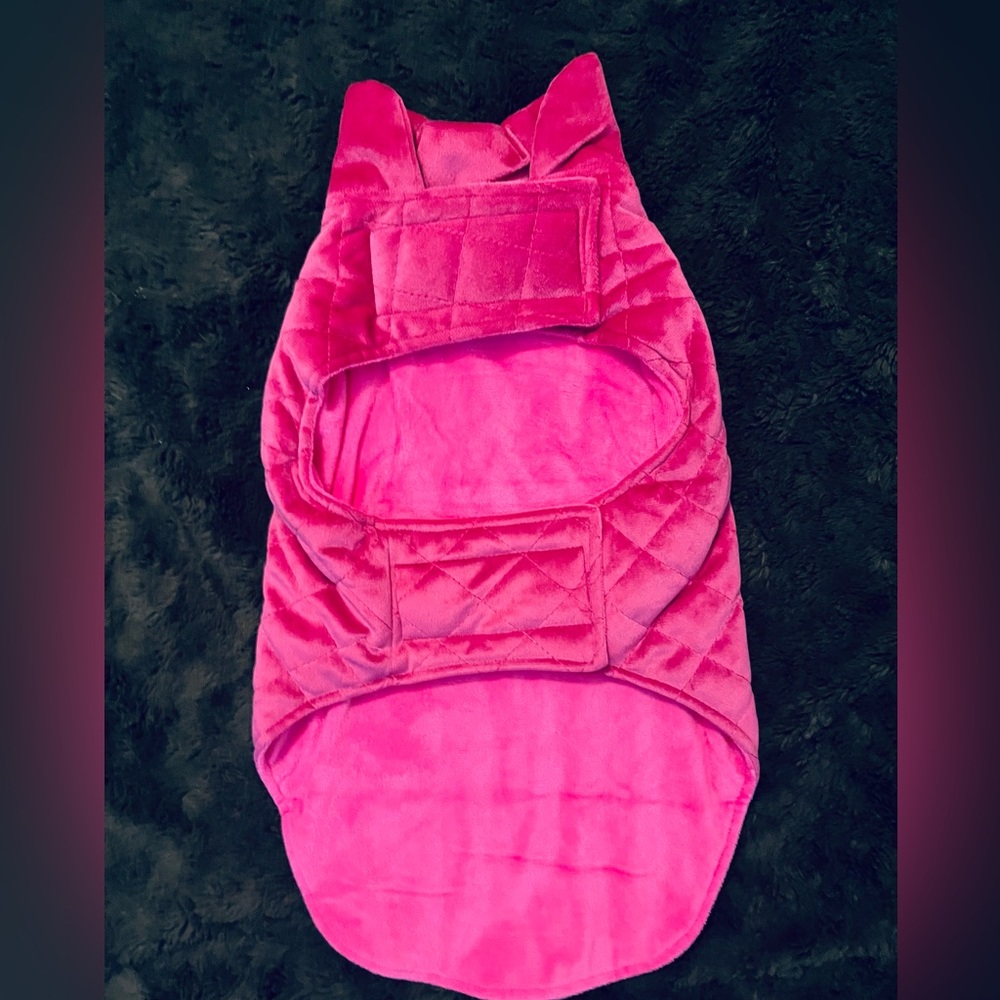 Brand new hot pink dog sweater super soft